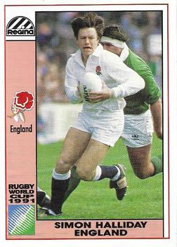 1991 Regina Rugby World Cup #53 Simon Halliday Front